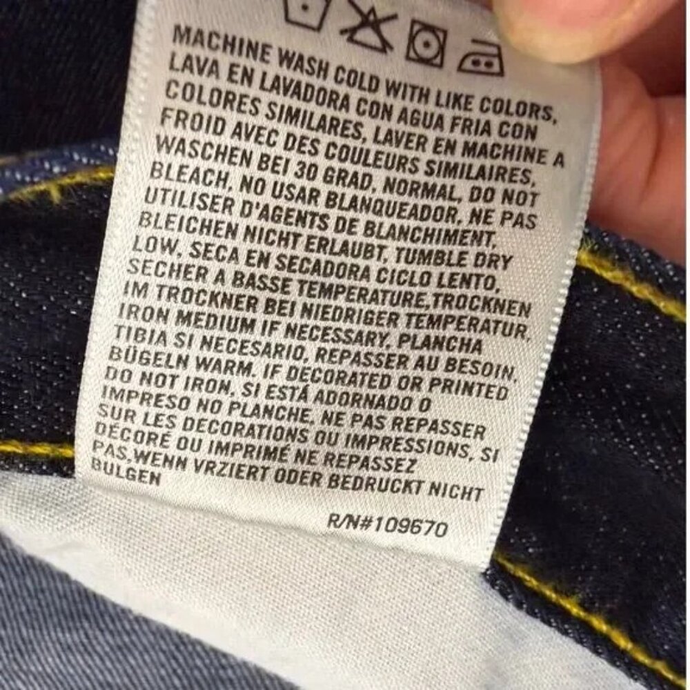 Citizens of Humanity by Jerome Dahan Men's Jeans/Denim, Straight Leg. Size 40x30 - Picture 6 of 8